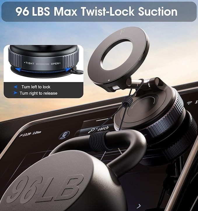 360° Magnetic Car Mobile Holder for Dashboard
