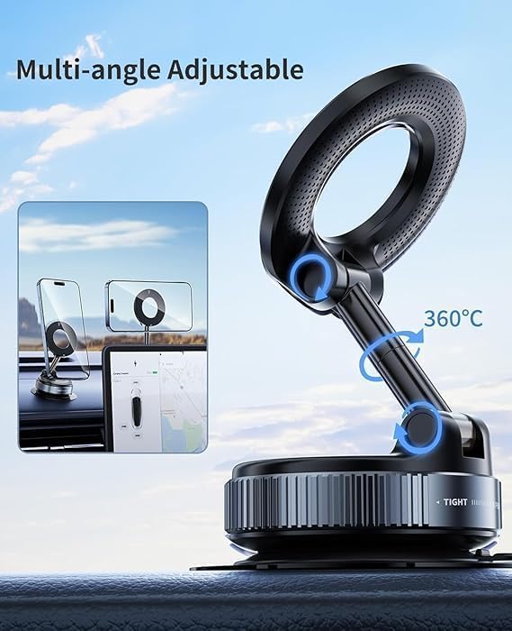 360° Magnetic Car Mobile Holder for Dashboard